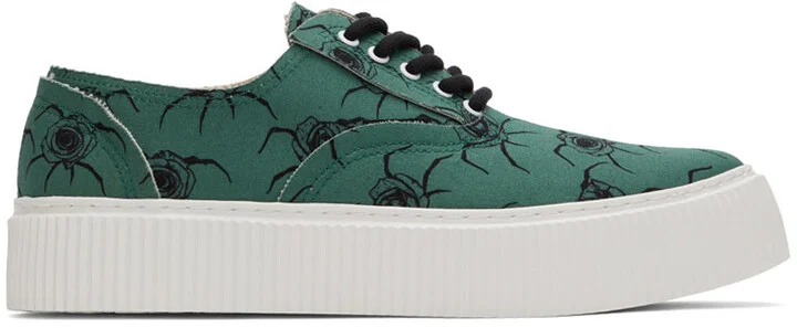 Undercoverism Green Rose Sneakers