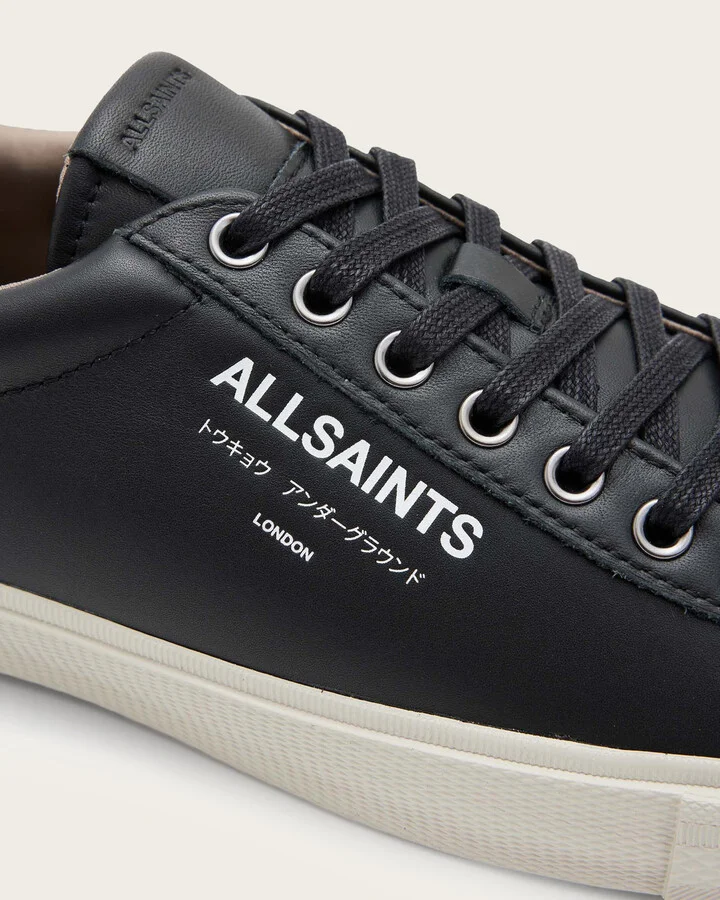 Underground Leather Low Top Sneakers - Image 5