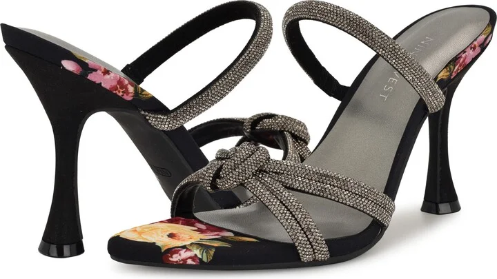 Unela Crystal Embellished Strap Sandal - Image 7