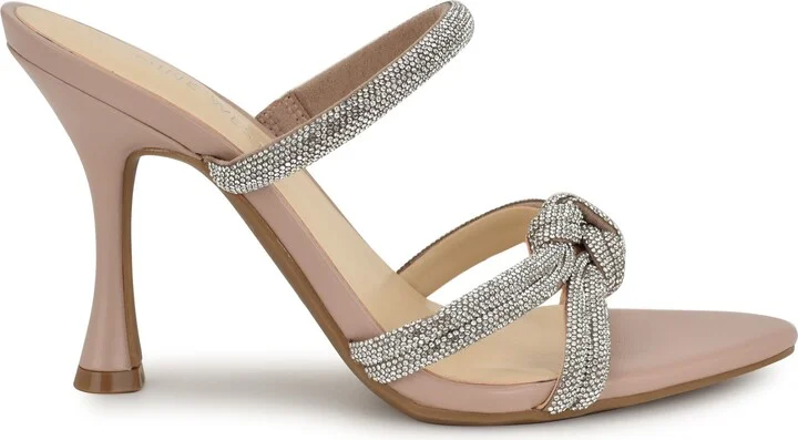 Unela Crystal Embellished Strap Sandal - Image 9
