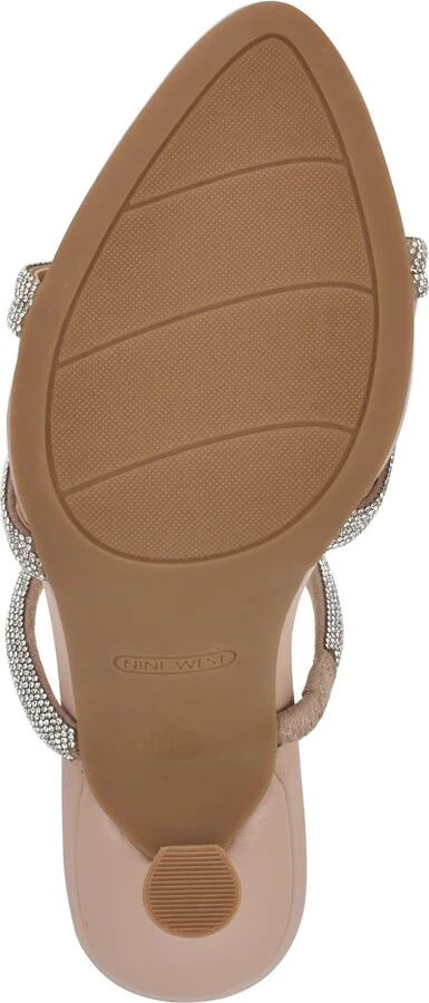 Unela Crystal Embellished Strap Sandal - Image 11
