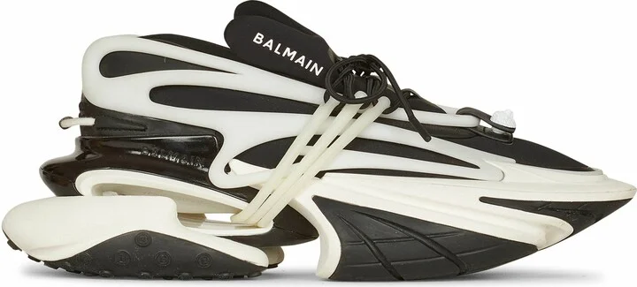 Unicorn Low-Top Sneakers In Neoprene And Leather - Image 4