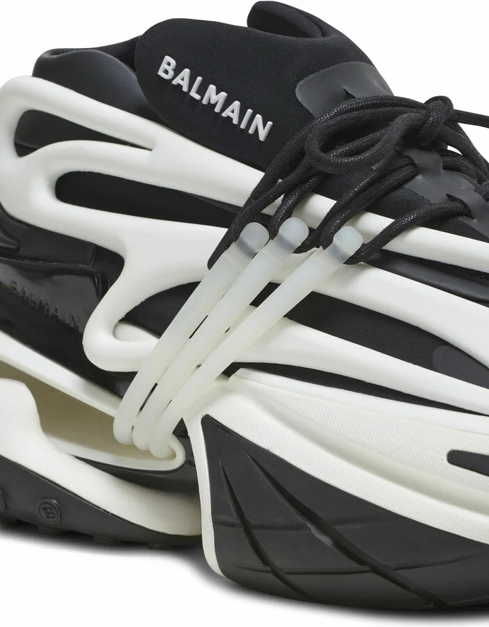 Unicorn Low-Top Sneakers In Neoprene And Leather - Image 7
