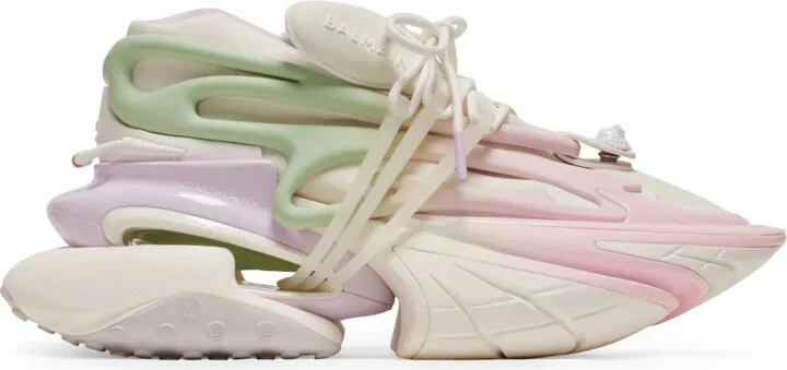 Unicorn panelled-design sneakers