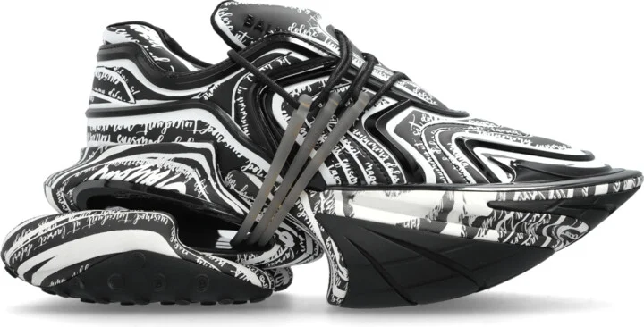 Unicorn Wave Sneakers, , - Black