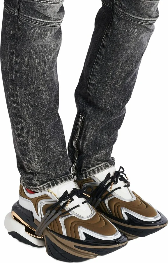 Unicorn Wave Trainers In Neoprene And Calfskin - Image 2