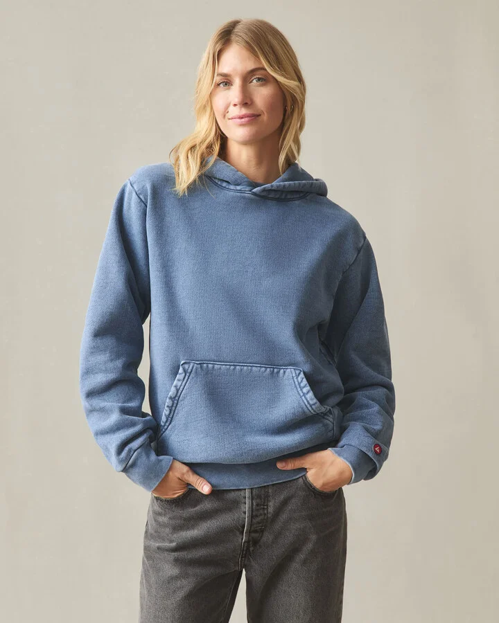 Unisex American Vintage Pullover - Mineral Wash Blue Jean - Image 3