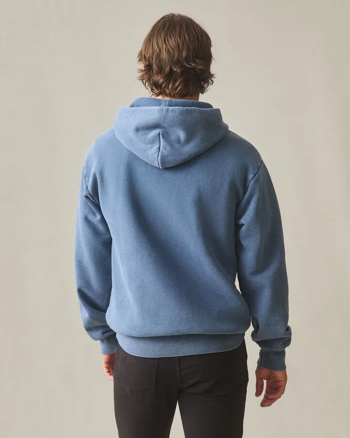 Unisex American Vintage Pullover - Mineral Wash Blue Jean - Image 4