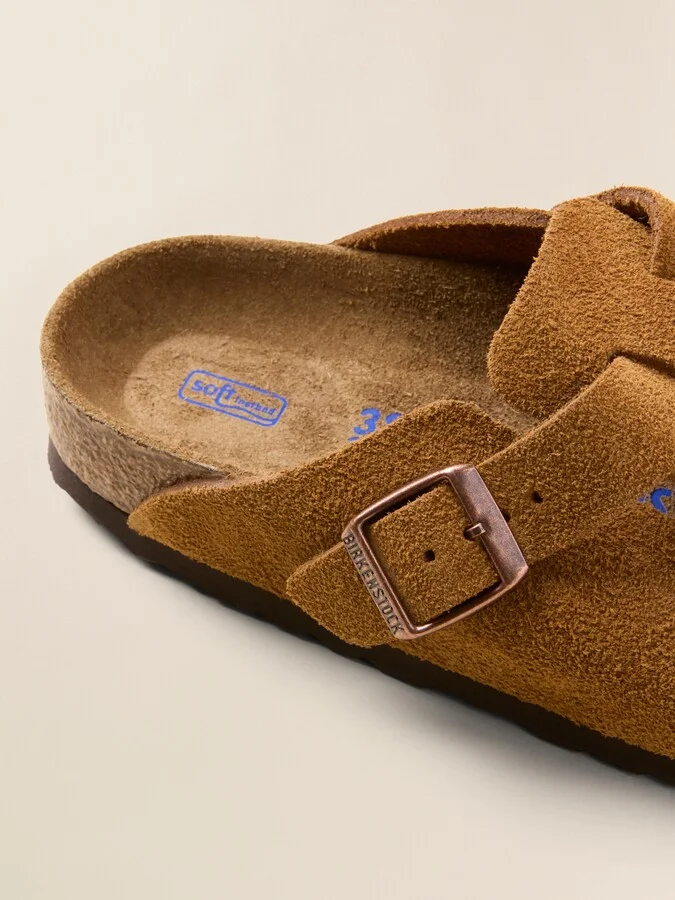 Unisex Birkenstock Suede Boston - Image 2
