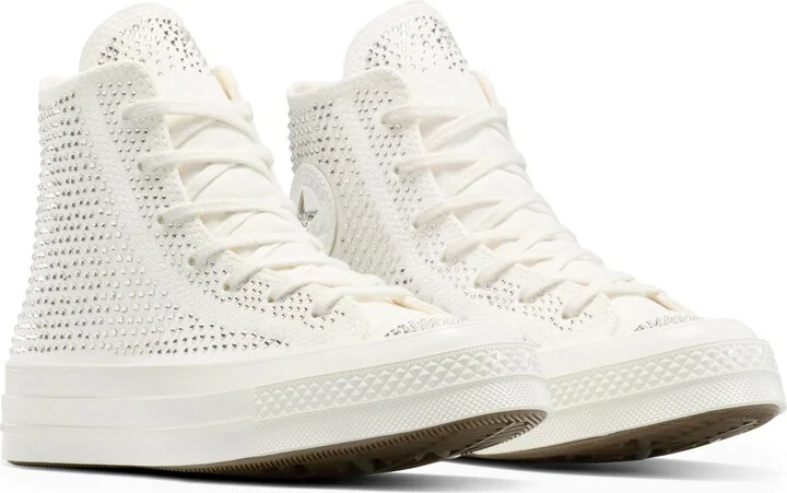 Unisex Chuck 70 Swarovski® Embellished Canvas High Top Sneaker - Image 5