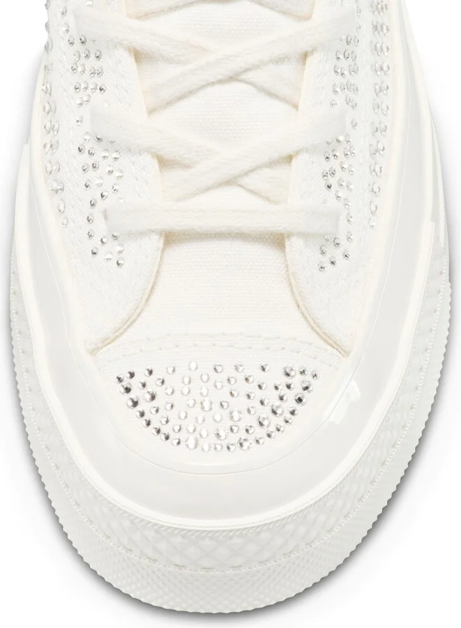 Unisex Chuck 70 Swarovski® Embellished Canvas High Top Sneaker - Image 7