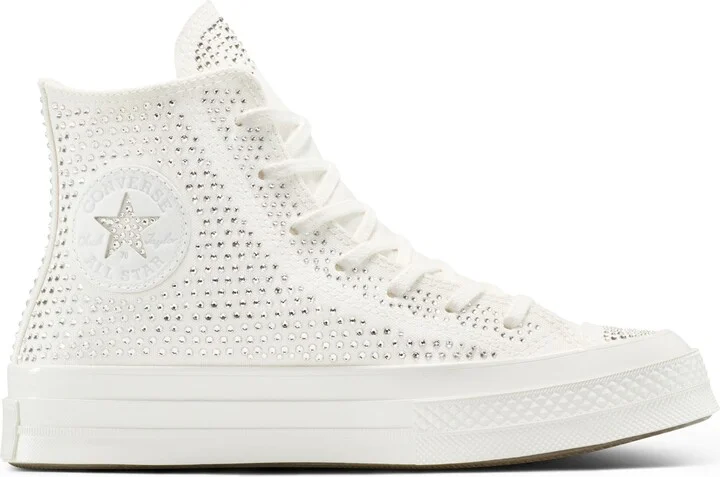 Unisex Chuck 70 Swarovski® Embellished Canvas High Top Sneaker