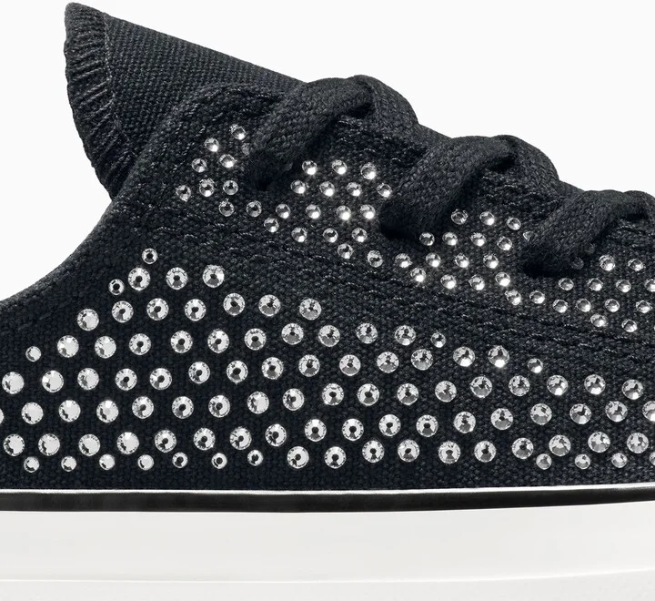 Unisex Chuck 70 Swarovski® Embellished Canvas Low Top Sneaker - Image 3