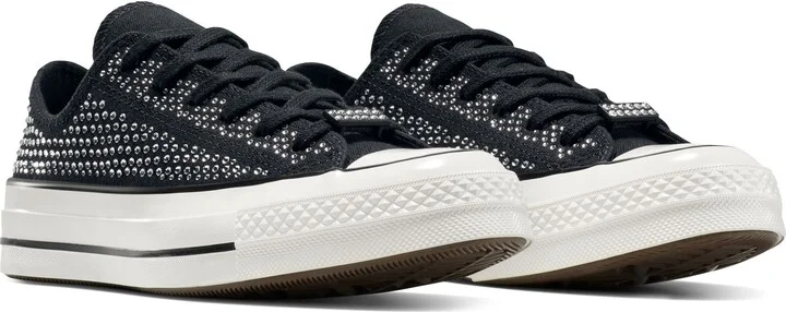 Unisex Chuck 70 Swarovski® Embellished Canvas Low Top Sneaker - Image 4