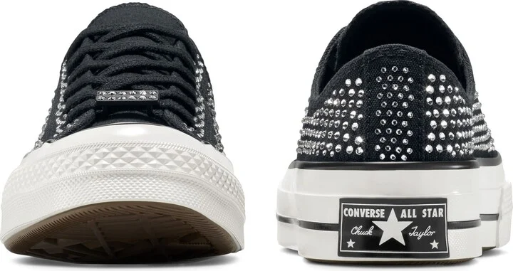 Unisex Chuck 70 Swarovski® Embellished Canvas Low Top Sneaker - Image 5