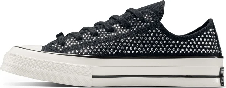 Unisex Chuck 70 Swarovski® Embellished Canvas Low Top Sneaker - Image 6
