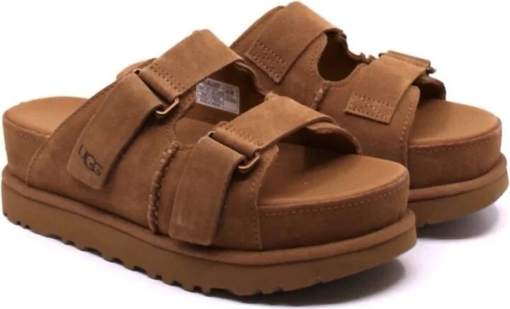 Unisex Goldenstar Hi Slide In Chestnut