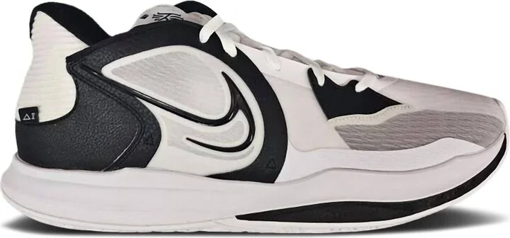 Unisex Kyrie Low 5 Tb Promo Sneakers In White/black