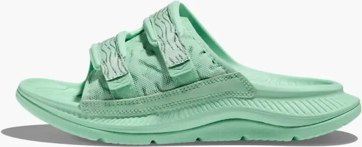 Unisex - Ora Luxe Slip On In Mist Green/ Trellis