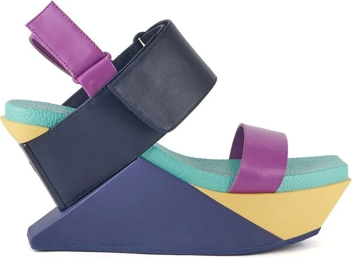 United Nude Womens Delta Wedge Sandal