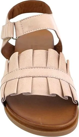 Unity in Diversity Diona53 Women's Sandals Powder : 39 (US Women's 8-8.5) M, Leather - Image 5