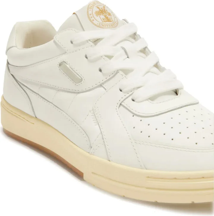 University lace-up leather sneakers - Image 5