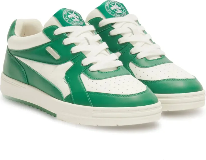 University lace-up leather sneakers - Image 2