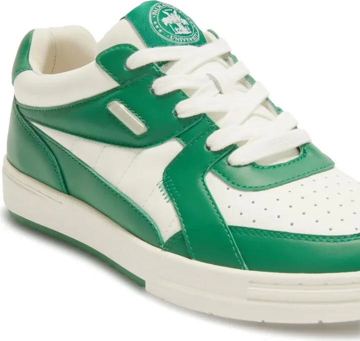 University lace-up leather sneakers - Image 5