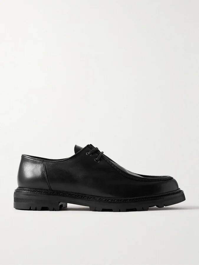 University Leather Derby Shoes