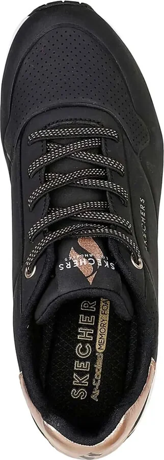 Uno-Shimmer Away metallic-detail sneakers - Image 3