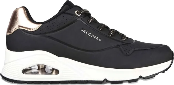 Uno-Shimmer Away metallic-detail sneakers