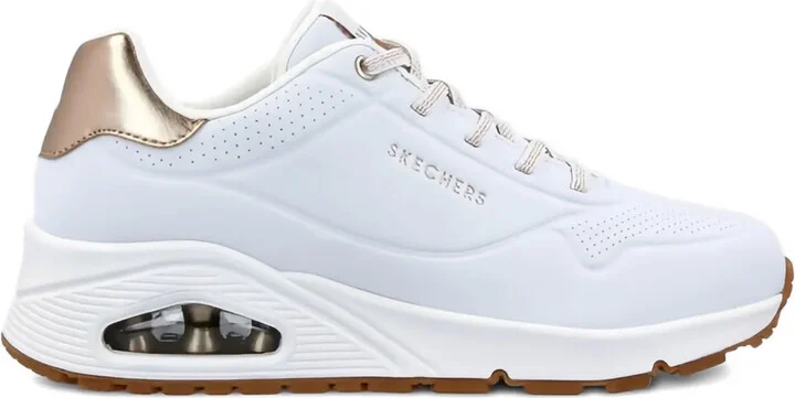 Uno-Shimmer Away metallic-detail sneakers