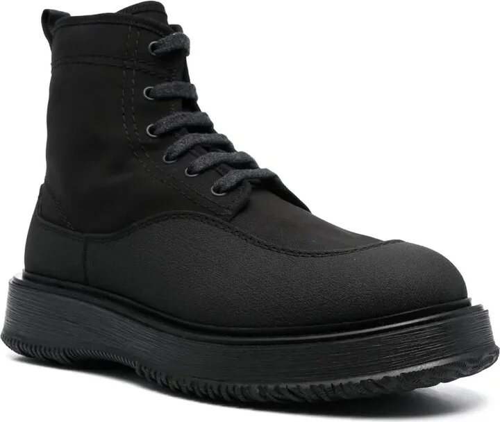 Untraditional lace-up ankle boots - Image 2