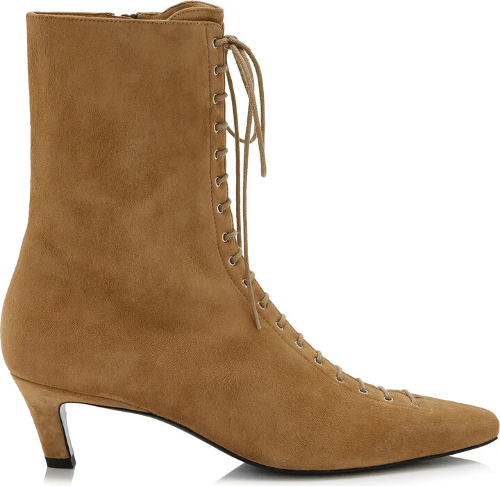 Up Suede Ankle Boots