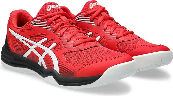 Upcourt 5 1071A086-600 Sneakers Mens 14 Red Black Volleyball Shoes EEE4324