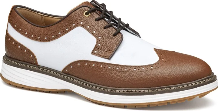Tan/ White Wp Scotch Grain