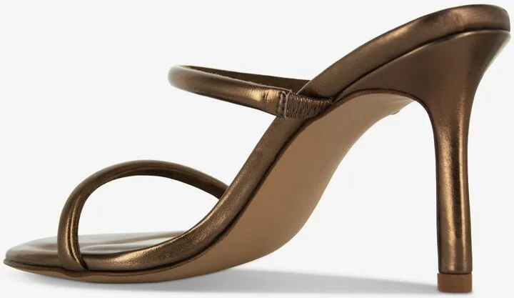 Upton III 85 Metallic Leather Sandals - Image 2