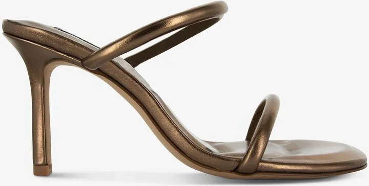 Upton III 85 Metallic Leather Sandals
