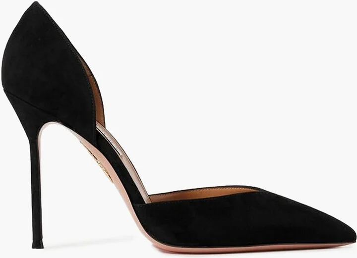 Uptown 105 suede pumps