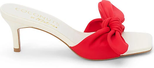 Uptown Bow Heeled Sandals