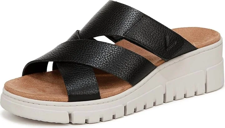 Uptown Sunset Wedge In Black