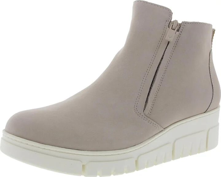 Uptown Sur Womens Laceless Leather Ankle Boots