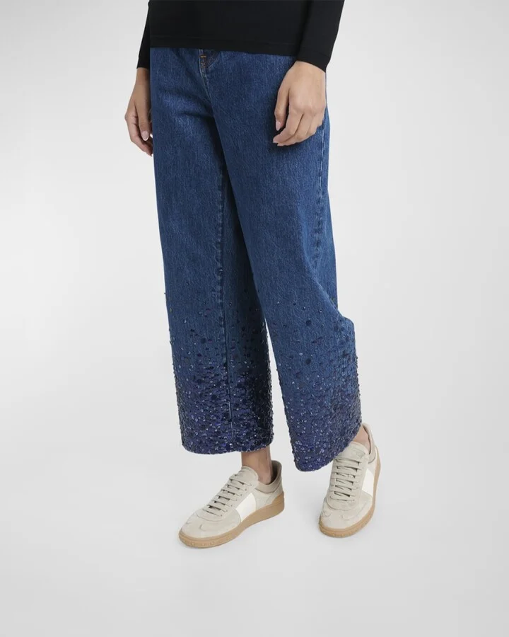 Upvillage Bicolor Stripe Low-Top Sneakers - Image 3