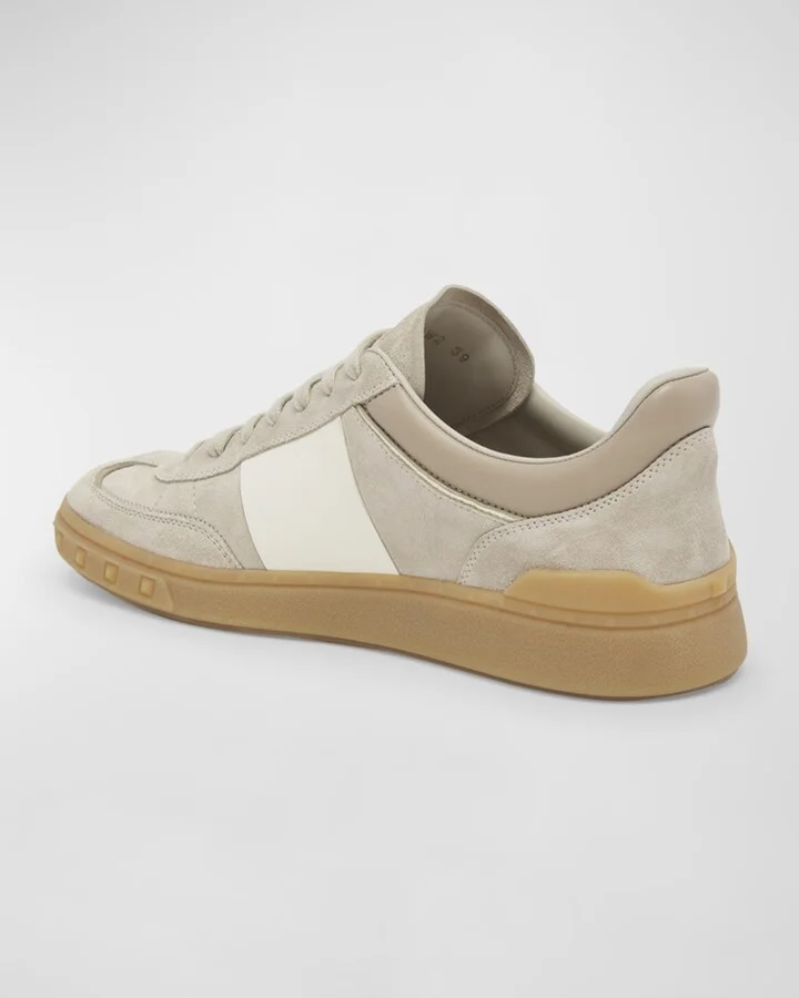 Upvillage Bicolor Stripe Low-Top Sneakers - Image 5