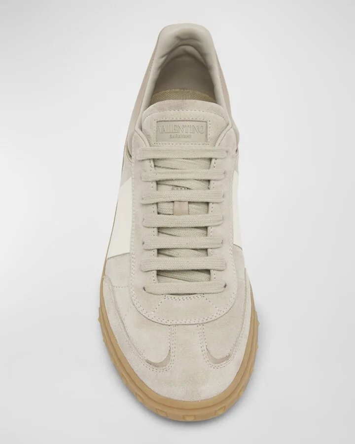 Upvillage Bicolor Stripe Low-Top Sneakers - Image 6