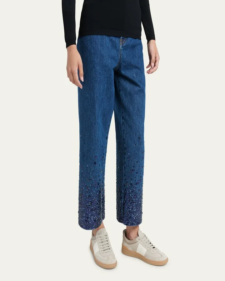 Upvillage Bicolor Stripe Low-Top Sneakers - Image 8