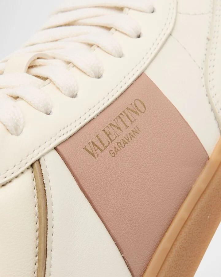 Upvillage Bicolor Stripe Low-Top Sneakers - Image 2