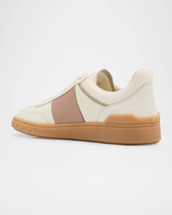 Upvillage Bicolor Stripe Low-Top Sneakers - Image 3