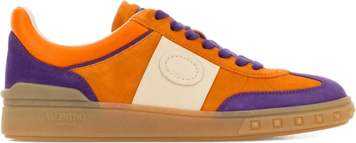 Upvillage Crosta suede-leather sneakers