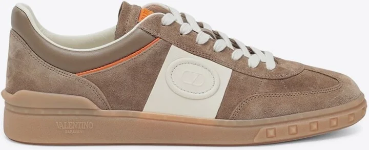 Upvillage Lace-Up Suede Sneakers